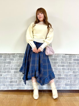 まりさん（レディース・157cm）の秋コーディネート