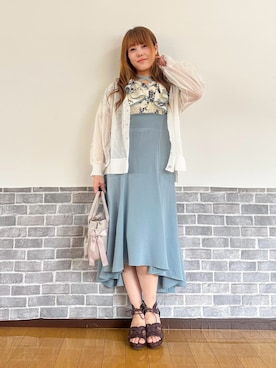 まりさん（レディース・157cm）の夏コーディネート