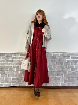 まりさん(レディース・157cm)の冬コーディネート