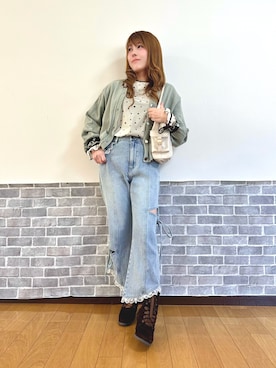 まりさん（レディース・157cm）の冬コーディネート