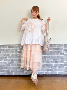 まりさん(レディース・157cm)の春コーディネート