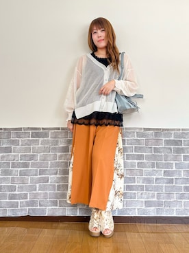 まりさん(レディース・157cm)の春コーディネート