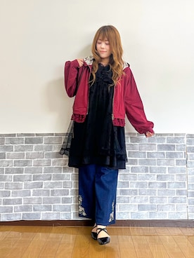 まりさん（レディース・157cm）の秋コーディネート