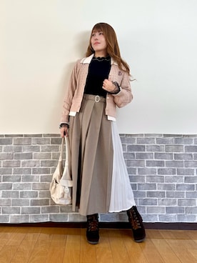 まりさん（レディース・157cm）の冬コーディネート