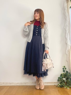 まりさん（レディース・157cm）の春コーディネート