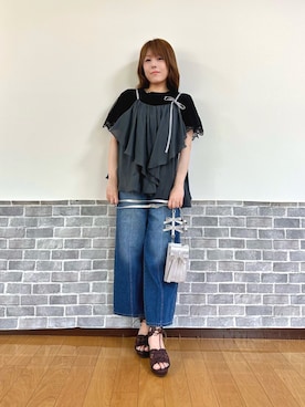 まりさん(レディース・157cm)の夏コーディネート
