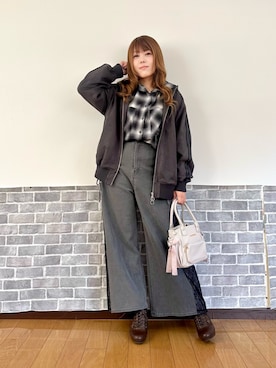 まりさん（レディース・157cm）の春コーディネート