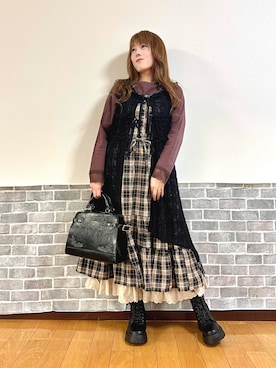 まりさん（レディース・157cm）の秋コーディネート