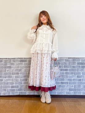 まりさん（レディース・157cm）の春コーディネート