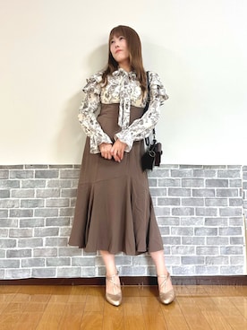 まりさん（レディース・157cm）の秋コーディネート