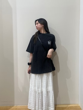 「アイテム（スカート）」を使った、yuhiさん（レディース・159cm・10代）の夏コーディネート