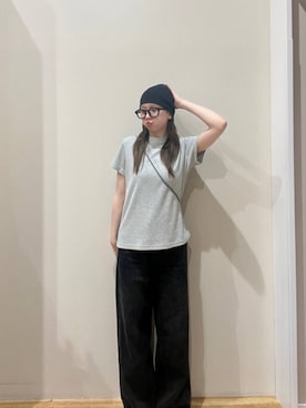 「SMELLY（スメリー）のアイテム（帽子）」を使った、yuhiさん（レディース・159cm）の夏コーディネート