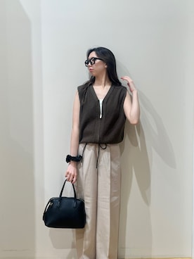 「アイテム（アクセサリー）」を使った、yuhiさん（レディース・159cm・10代）の夏コーディネート