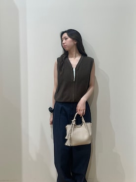 「アイテム（アクセサリー）」を使った、yuhiさん（レディース・159cm・10代）の夏コーディネート