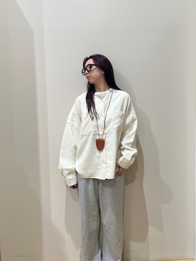 「アイテム（メガネ）」を使った、yuhiさん（レディース・159cm）の秋コーディネート