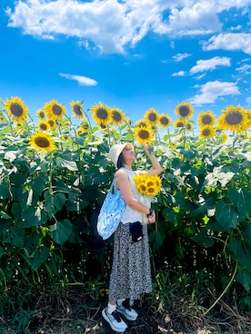 「Samansa Mos2（サマンサ モスモス）のアイテム」を使った、Susi_cさん（レディース・163cm）の夏コーディネート
