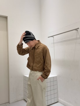 「アイテム（その他アウター）」を使った、harahirotaka1123さん（メンズ・162cm・20代）の秋コーディネート