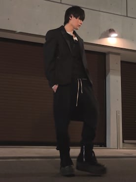 たちつてさん（メンズ・168cm）の冬コーディネート