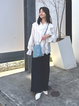 「ミニショルダー」｜hiyoriさん（レディース・156cm）の春コーディネート