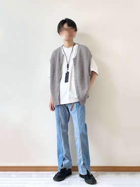 「epnok（エプノック）のアイテム（財布/小物）」を使った、　たかさん（メンズ・172cm）の夏コーディネート