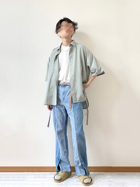 　たかさん（メンズ・172cm）の夏コーディネート