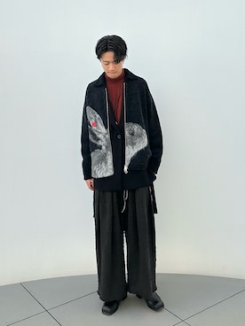 「SHINYAKOZUKA（シンヤコヅカ）のアイテム（ジャケット/アウター）」を使った、　たかさん（メンズ・172cm）の秋コーディネート