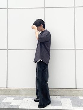 「みんなの白Tフェス」｜「アイテム（財布/小物）」を使った、　たかさん（メンズ・172cm）の夏コーディネート