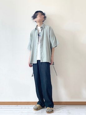 　たかさん（メンズ・172cm）の夏コーディネート