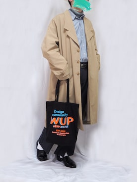 「ASCLO（エジュクロ）のアイテム（ジャケット/アウター）」を使った、hiroさん（メンズ・180cm）の冬コーディネート