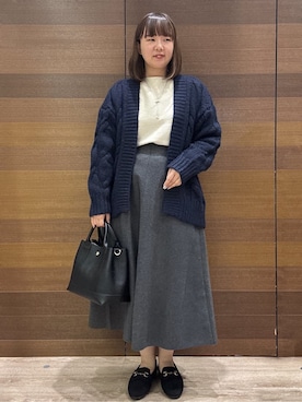 yumeさん（レディース・159cm）の冬コーディネート