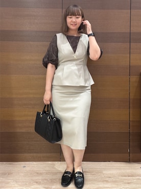 yumeさん（レディース・159cm）の秋コーディネート