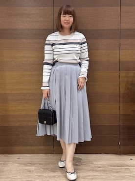 「index（インデックス）のアイテム（バッグ）」を使った、yumeさん（レディース・159cm）の春コーディネート