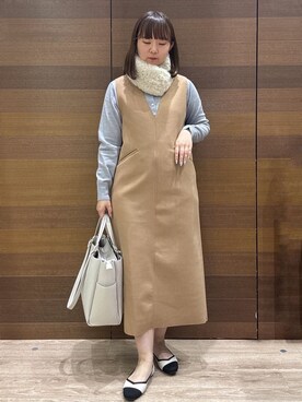 yumeさん(レディース・159cm)の冬コーディネート