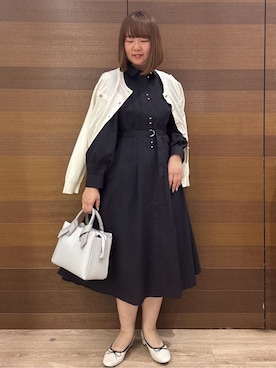 「index（インデックス）のアイテム（バッグ）」を使った、yumeさん（レディース・159cm）の春コーディネート