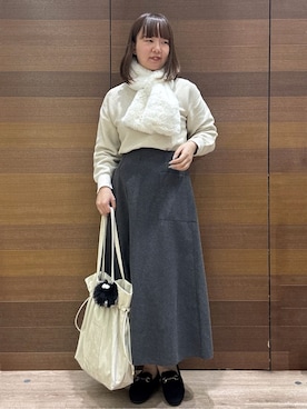yumeさん(レディース・159cm)の冬コーディネート
