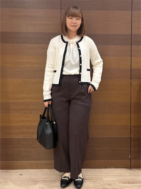 「index（インデックス）のアイテム」を使った、yumeさん（レディース・159cm）の秋コーディネート