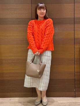 yumeさん（レディース・159cm）の冬コーディネート