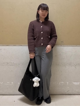 yumeさん(レディース・159cm)の冬コーディネート