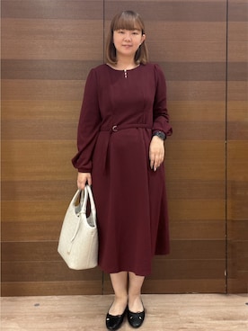「index（インデックス）のアイテム」を使った、yumeさん（レディース・159cm）の秋コーディネート