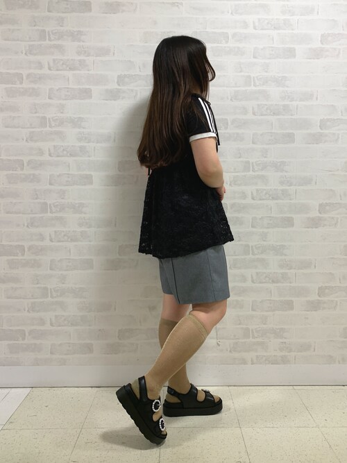 HIMIKO サンダル 「HIMIKO」パールバックルスポーツサンダル