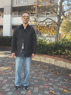 「アイテム（スニーカー）」を使った、epiphaさん（メンズ・170cm）の秋コーディネート