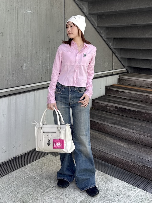 HEART PADLOCK FAUX LEATHER 2WAY BAG（ショルダーバッグ）｜X-girl
