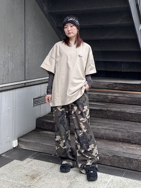 megumiさん（レディース・153cm）の春コーディネート