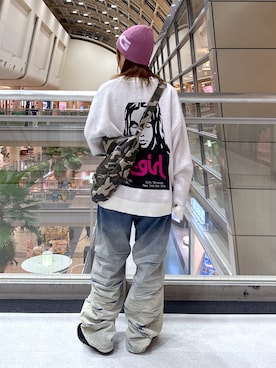 megumiさん（レディース・153cm）の冬コーディネート