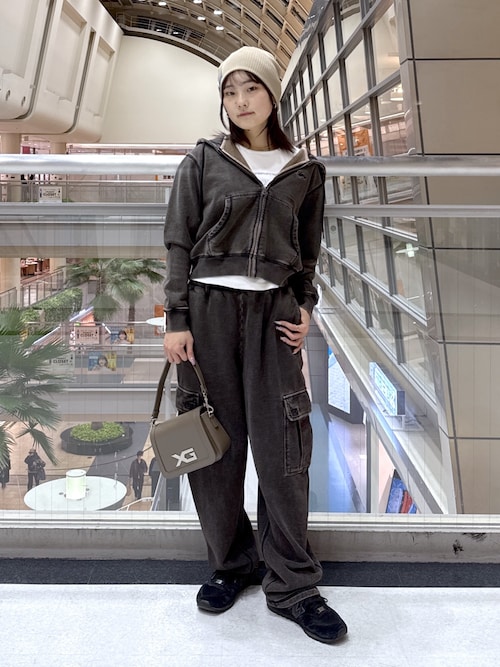 XG EMBLEM BUCKLE 2WAY FAUX LEATHER BAG（ショルダーバッグ）｜X-girl