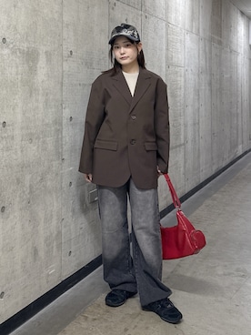 megumiさん（レディース・153cm）の春コーディネート