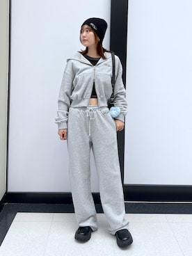 「X-girl（エックスガール）のアイテム」を使った、megumiさん（レディース・153cm）の秋コーディネート