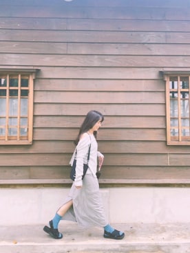 「KangaROOS（カンガルーズ）のアイテム」を使った、together 17さん（レディース・148cm）の夏コーディネート