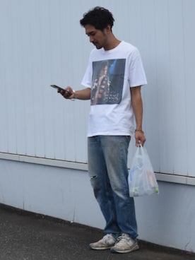 「MARTIN MARGIELA（マルタンマルジェラ）のアイテム」を使った、ハマノさん（メンズ・182cm）の夏コーディネート