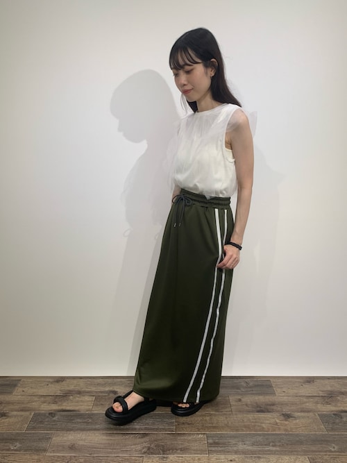 セール】チュールドッキングノースリーブトップ（その他トップス